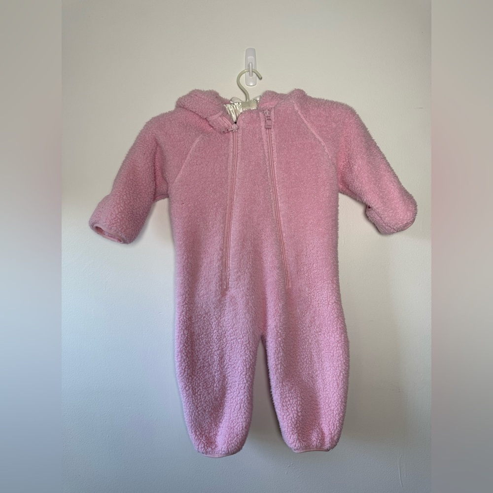 L.L.‎ Bean Pink Fleece Kids bunting 6-12 months